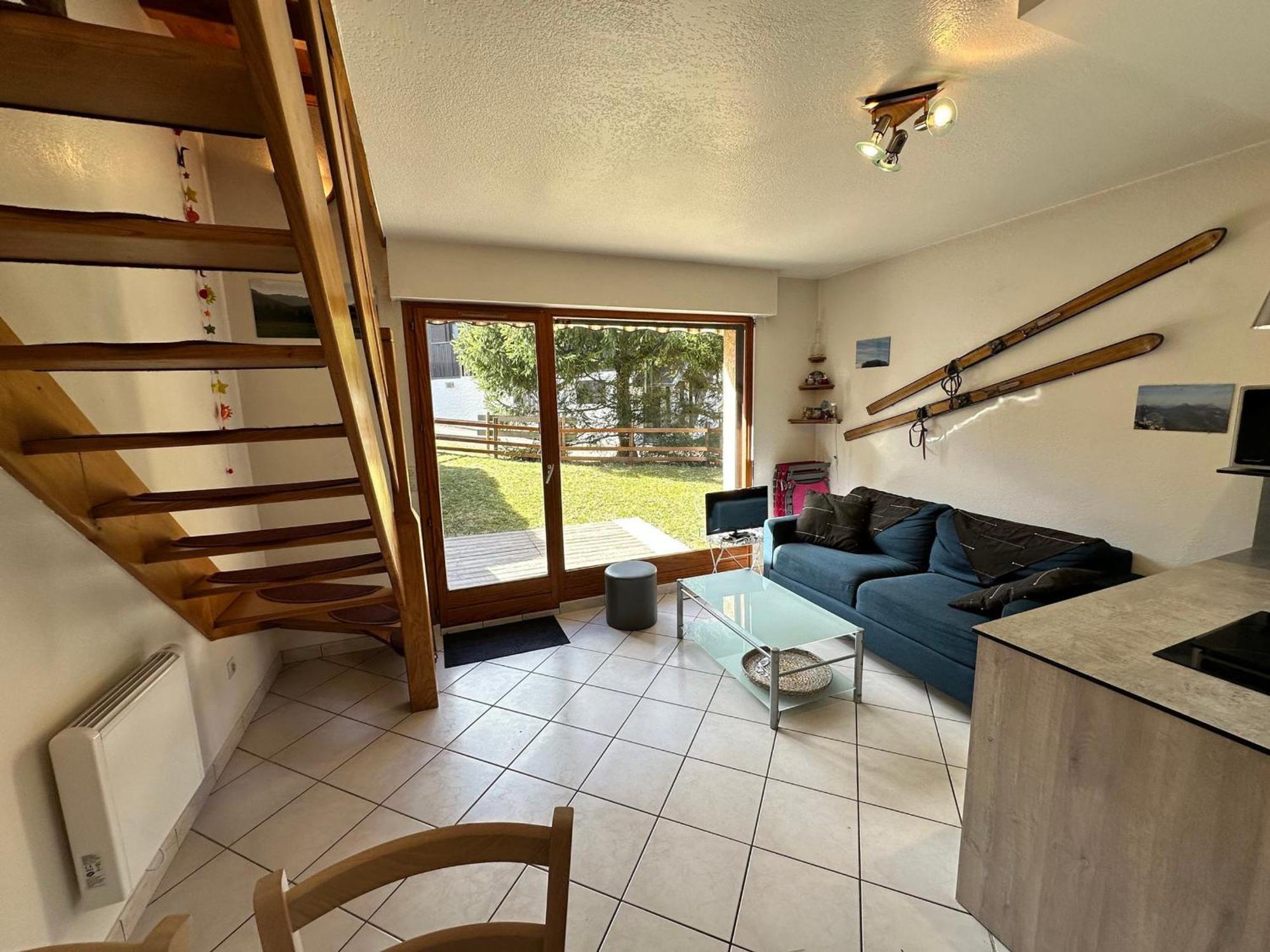 Charmant Duplex De 45M², 2 Chambres, Jardin, Garage, Villard-De-Lans - Fr-1-515-51 Exterior foto